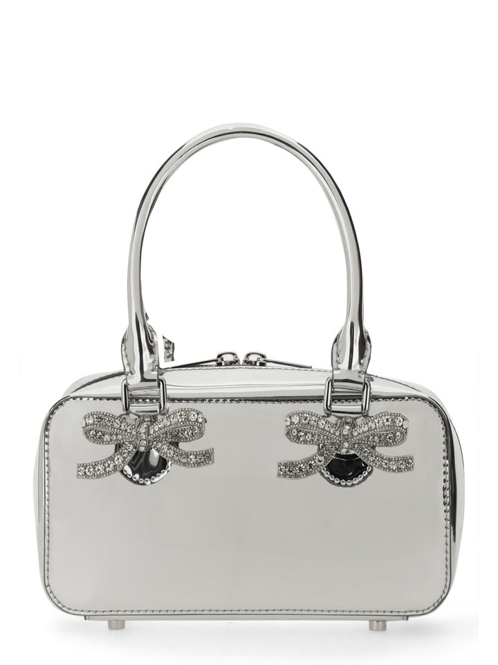 Self-Portrait Hand Bags - Silver | Wanan Luxury