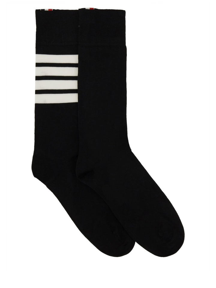 Thom Browne Socks - Black | Wanan Luxury