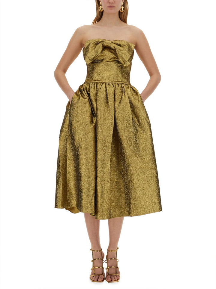 Self-Portrait Suits & Dresses - Gold | Wanan Luxury