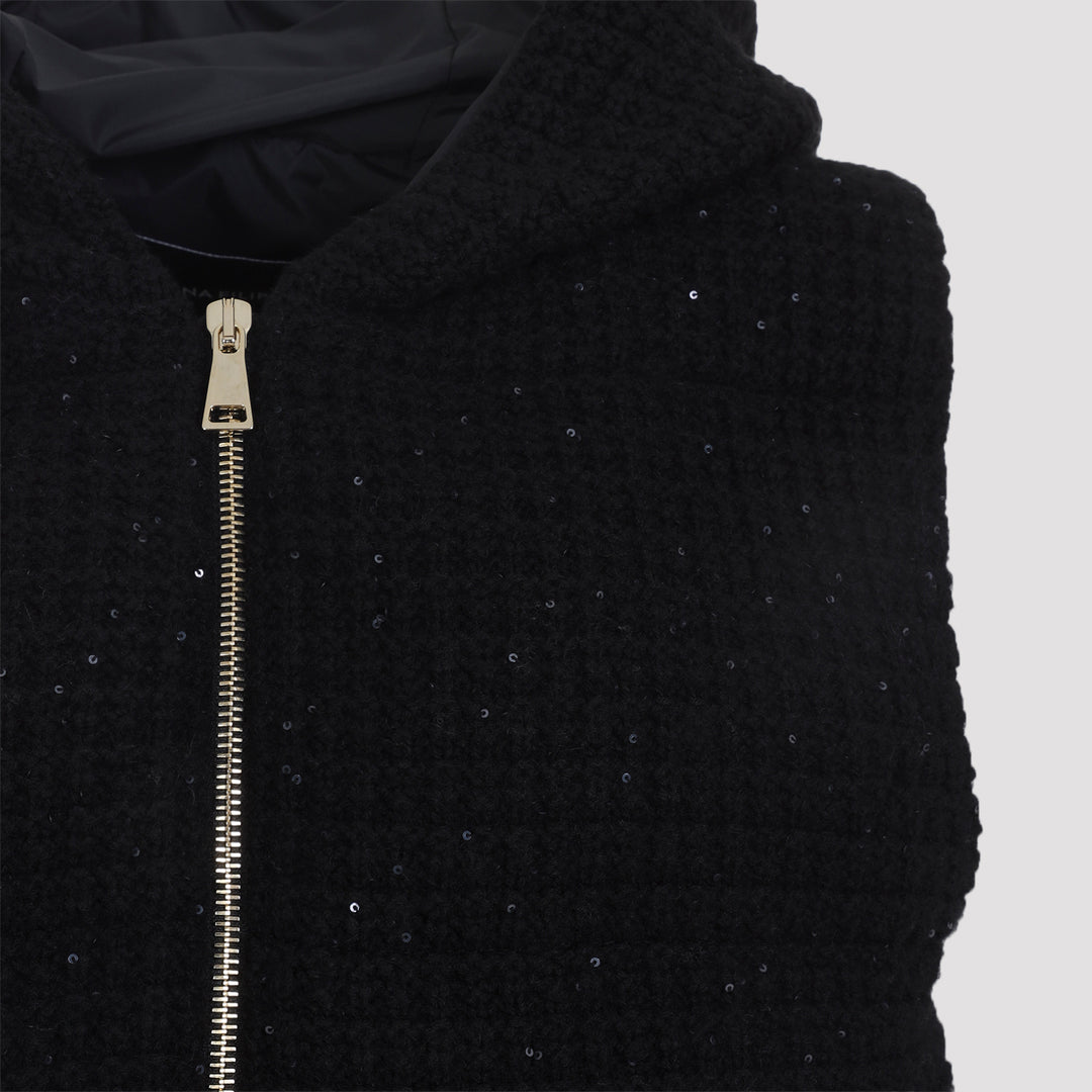 Fabiana Filippi Gilet - Black | 96744604aba0758cf5fcf610647af742ae432595