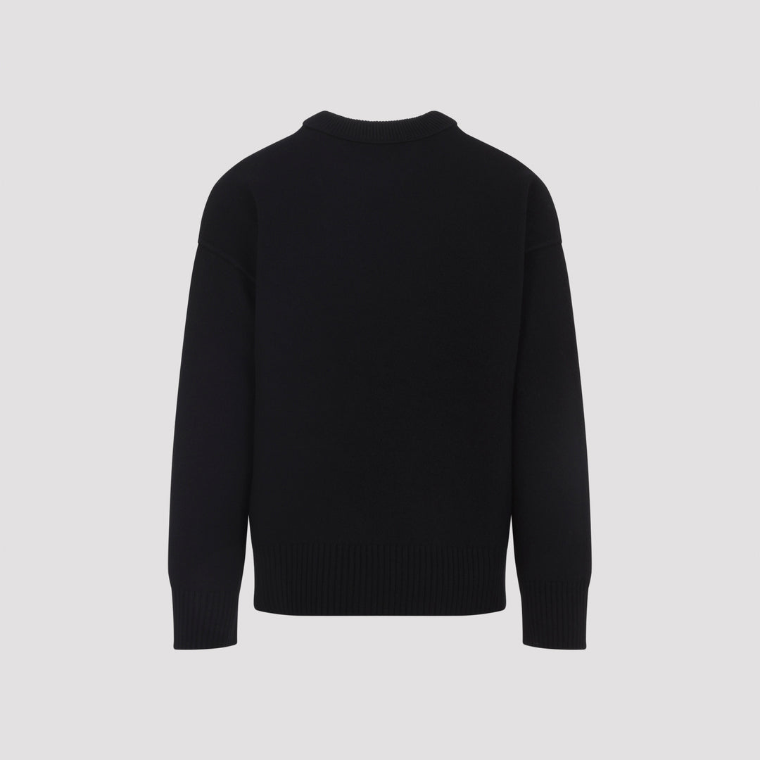 Ami Sweater - Black | 592b1e93dbc86331e7c7d85031121e59d4e8b856