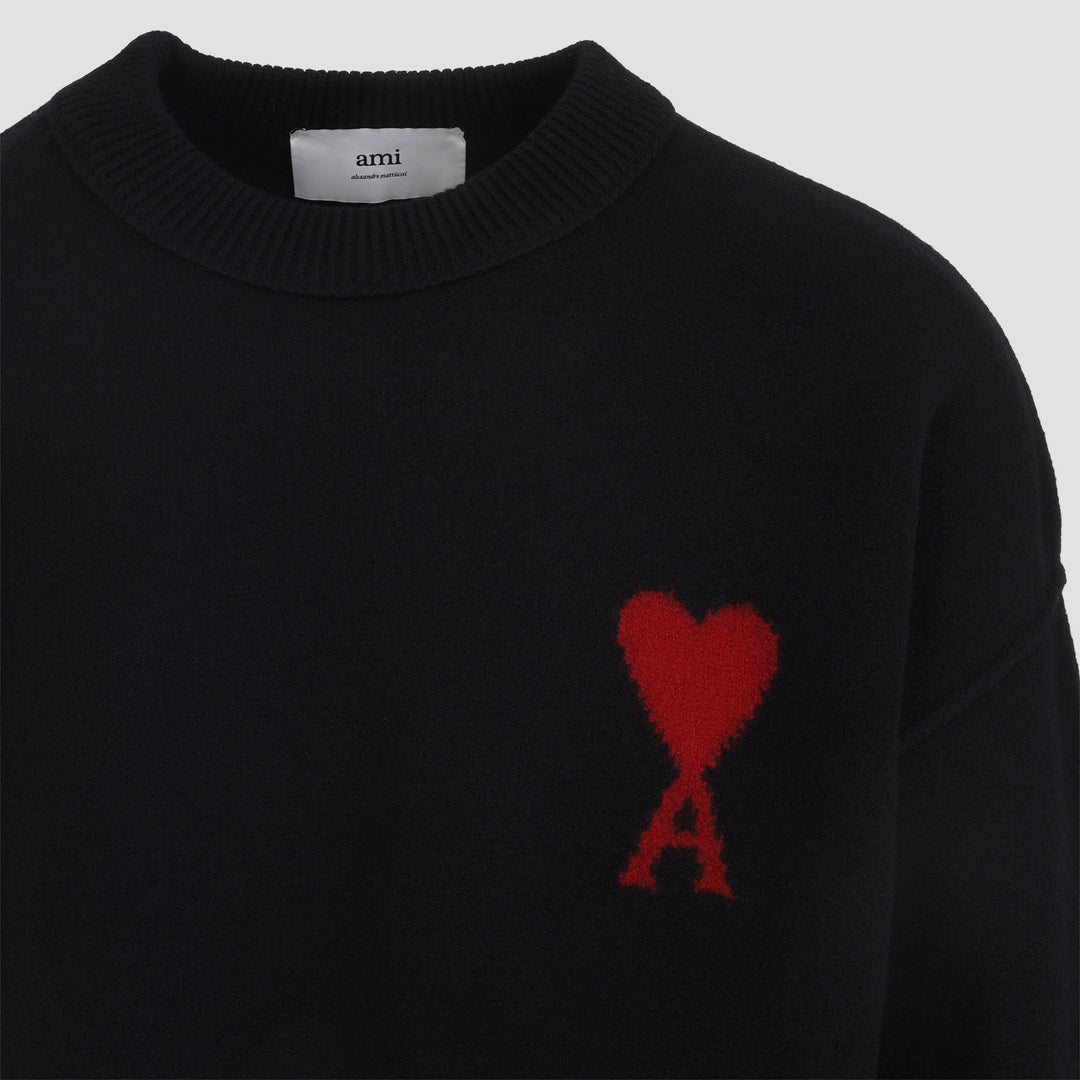 Ami Sweater - Black | a7c4ddc413a8f0b32d52eec1b4b8e348dcfcde64