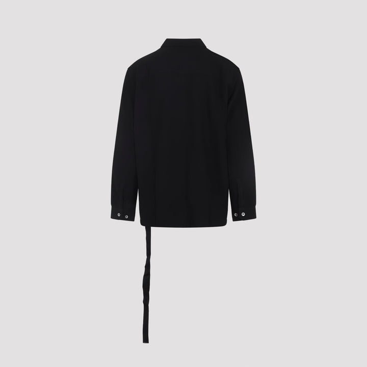 Rick Owens Drkshdw Shirts - Black | 1527911b14699929a15381b9f1cf51db3fb7ef48