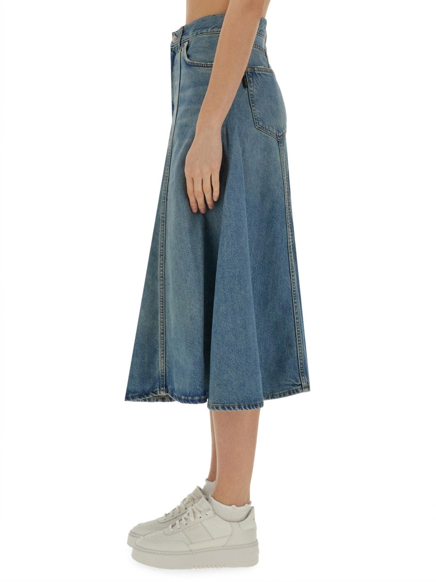Haikure Skirts - Blue | Wanan Luxury