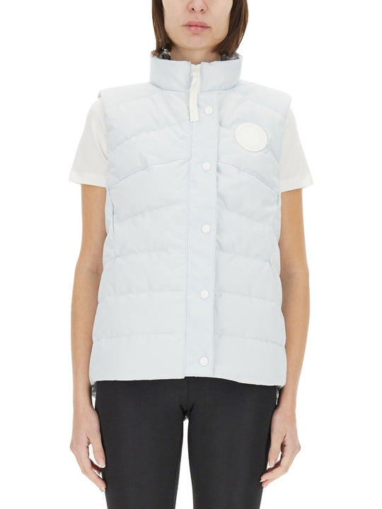 Padded Vest With Logo