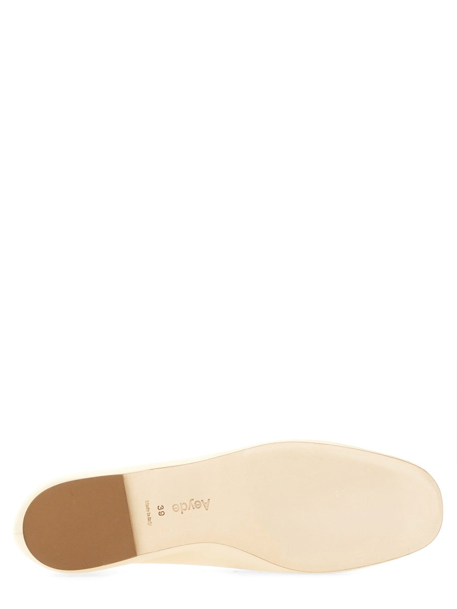 Aeyde Flat Shoes - White | Wanan Luxury
