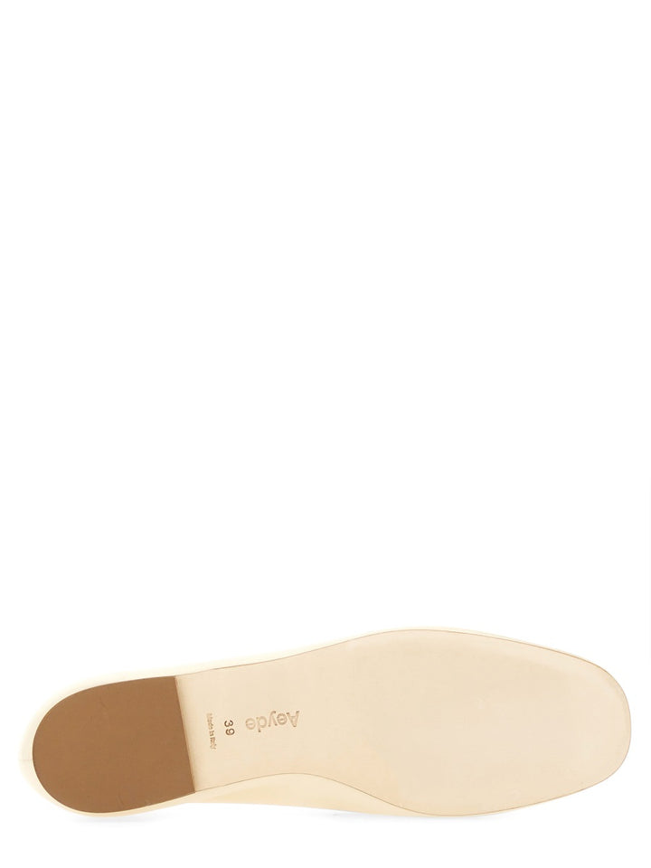 Aeyde Flat Shoes - White | Wanan Luxury