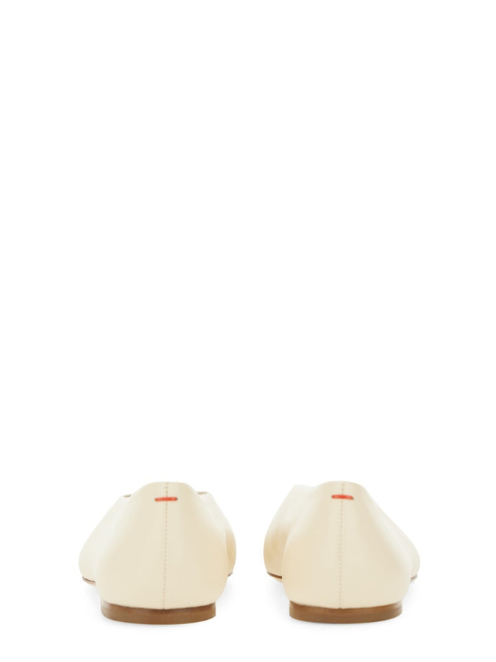 Aeyde Flat Shoes - White | Wanan Luxury