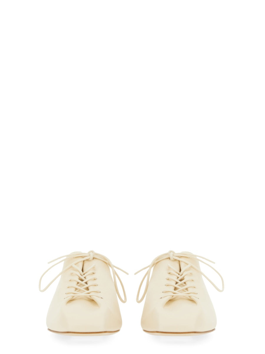 Aeyde Flat Shoes - White | Wanan Luxury