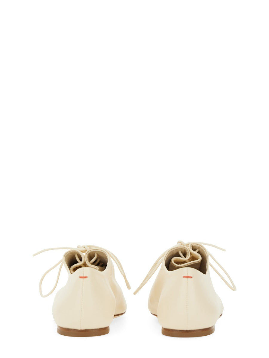 Aeyde Flat Shoes - White | Wanan Luxury