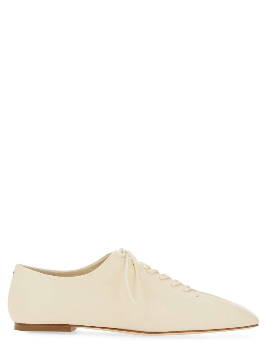 Aeyde Flat Shoes - White | Wanan Luxury