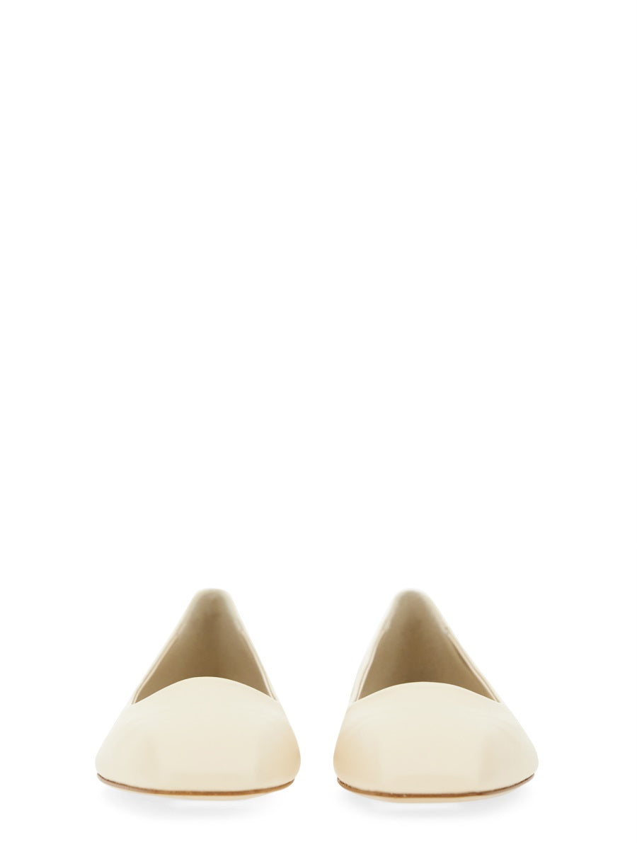 Aeyde Flat Shoes - White | Wanan Luxury