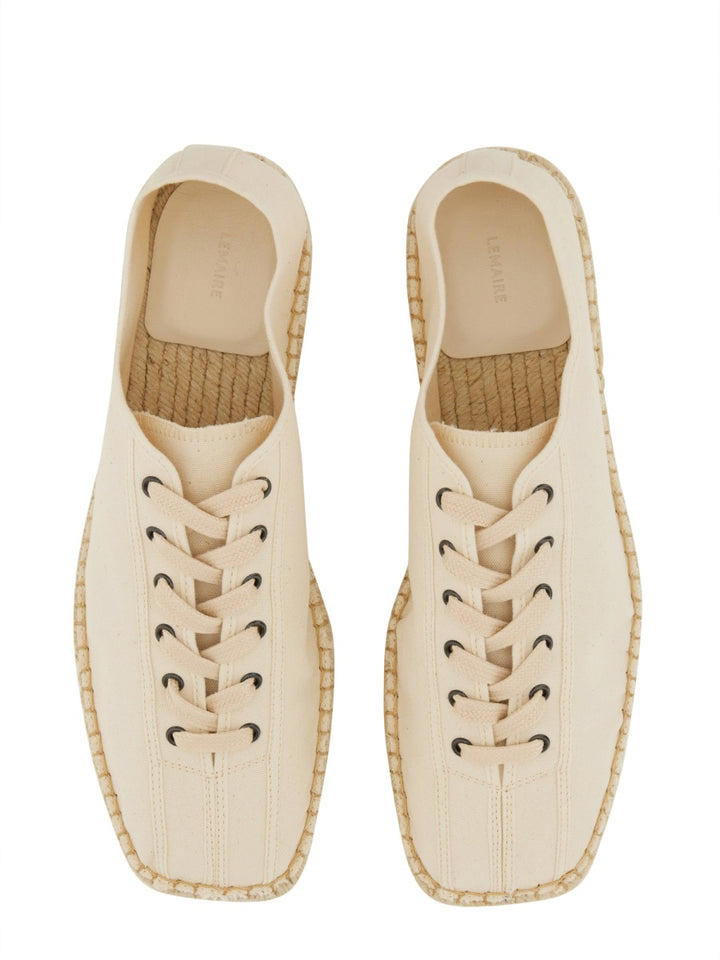 Lemaire Flat Shoes - White | Wanan Luxury