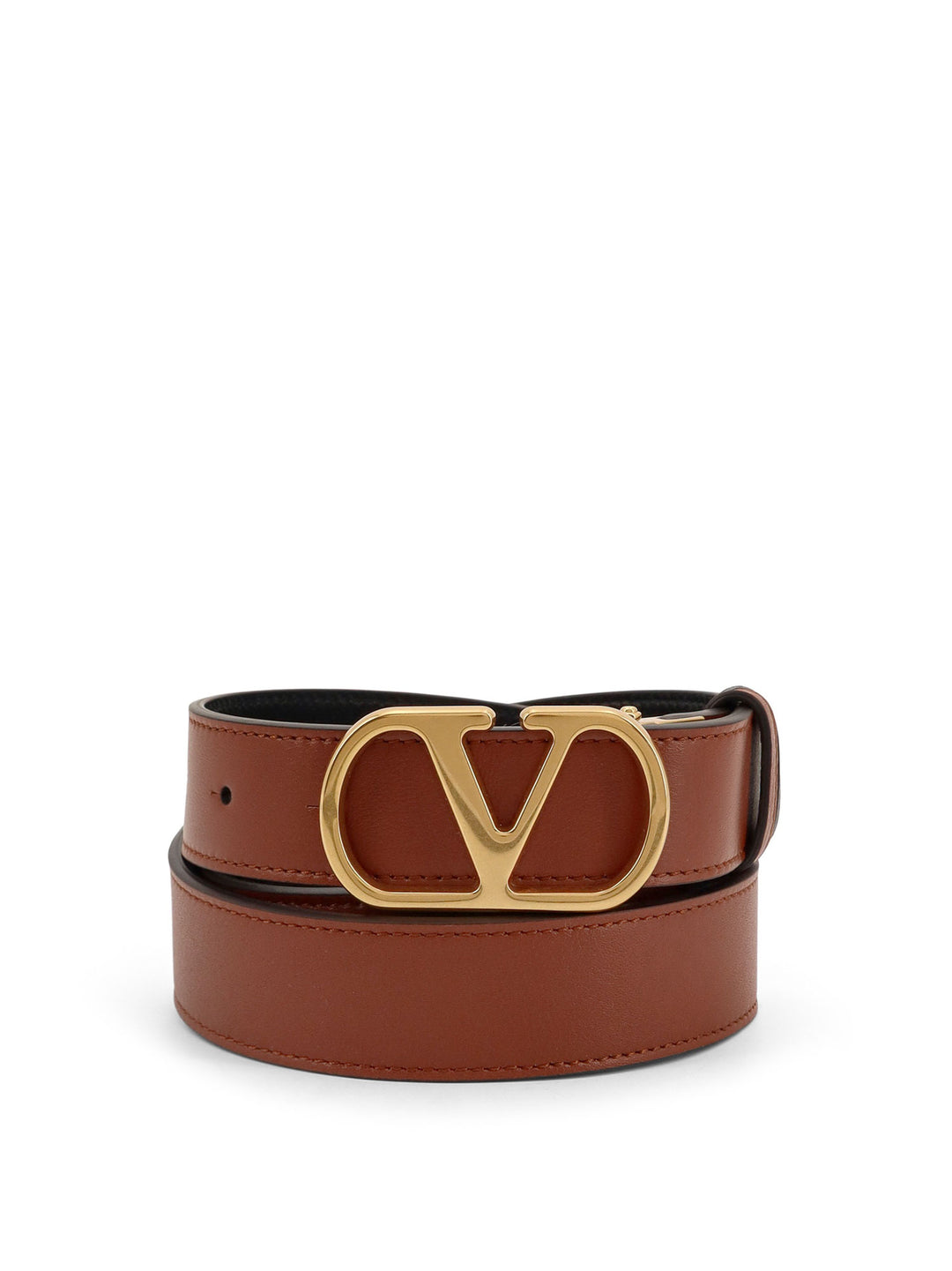 Valentino Garavani Belts - DEEP CARAMEL/NERO | 27a94ac79addde79144308fd5d35769b6dc6740f