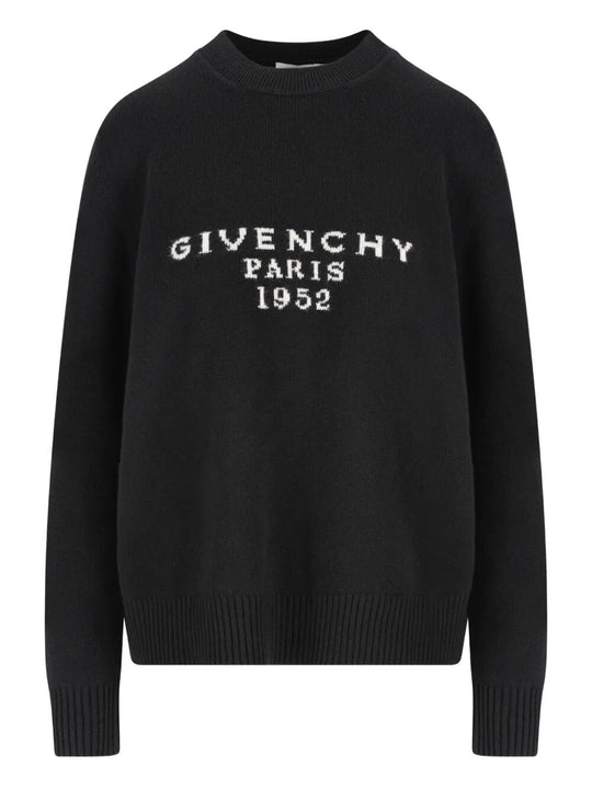 Wool And Cashmere Pullover With Givenchy Paris 1952