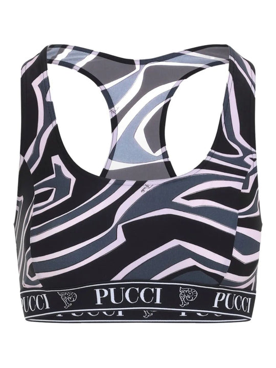 Printed Sporty Bra