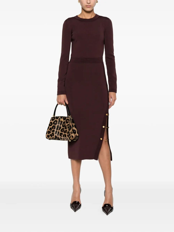 Elisabetta Franchi Midi dresses - Red | 99e60f8e75a176bf6fc82bc65449e39c0f5cbfb5