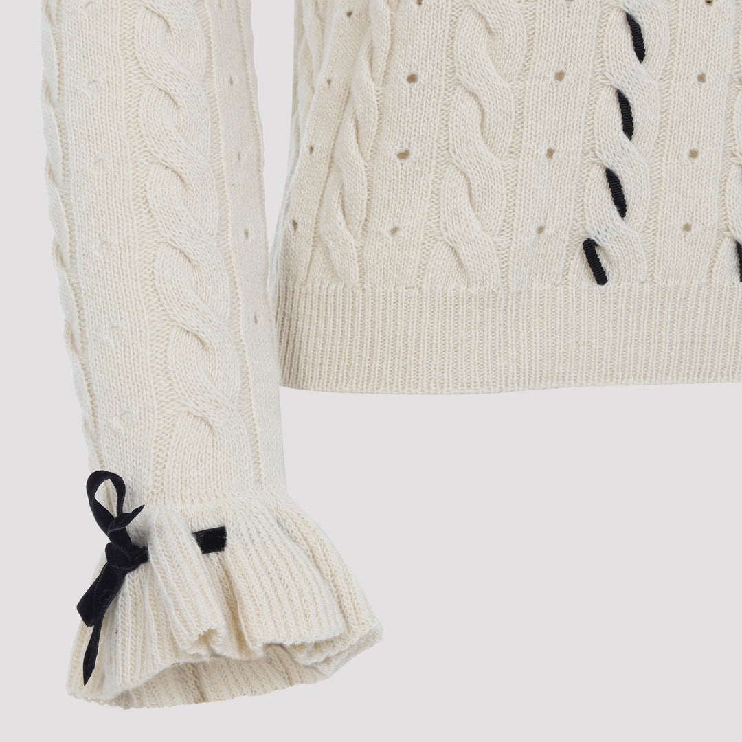 Valentino Pullover - Nude & Neutrals | 1684a870621d5fc73d9d4b8b716f867373d553a7