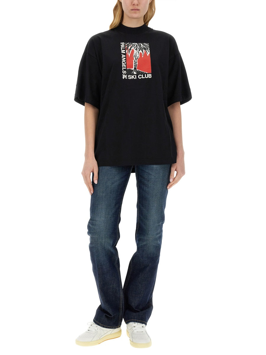 Palm Angels T shirts - Black | Wanan Luxury