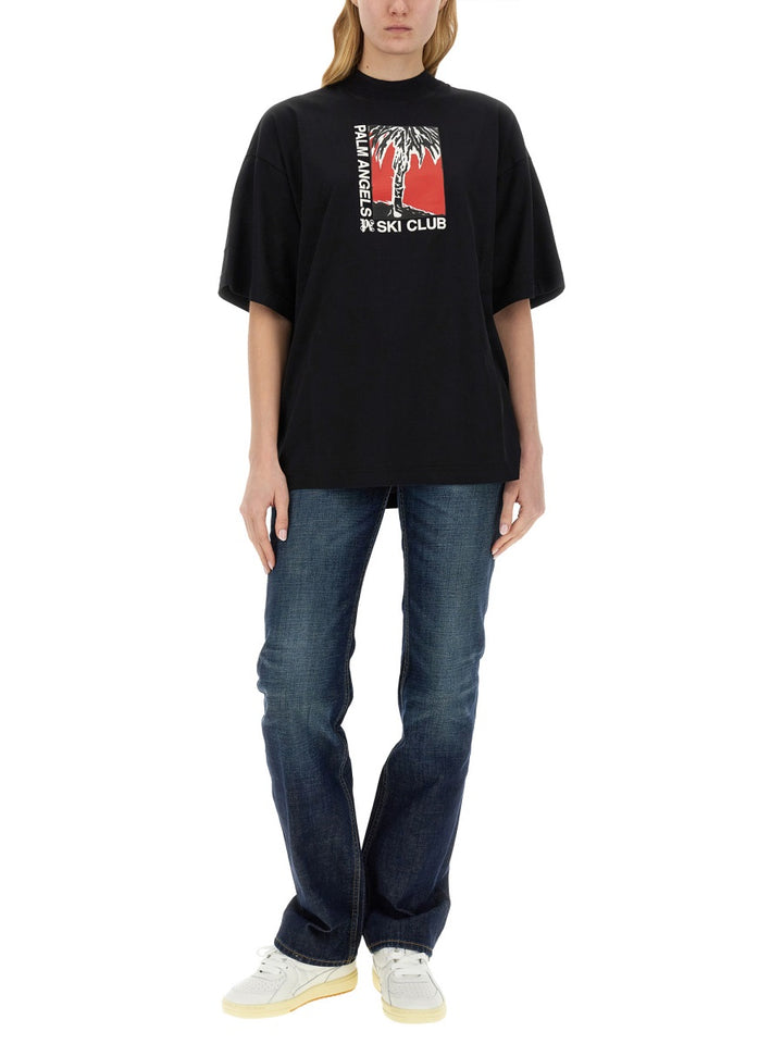 Palm Angels T shirts - Black | Wanan Luxury