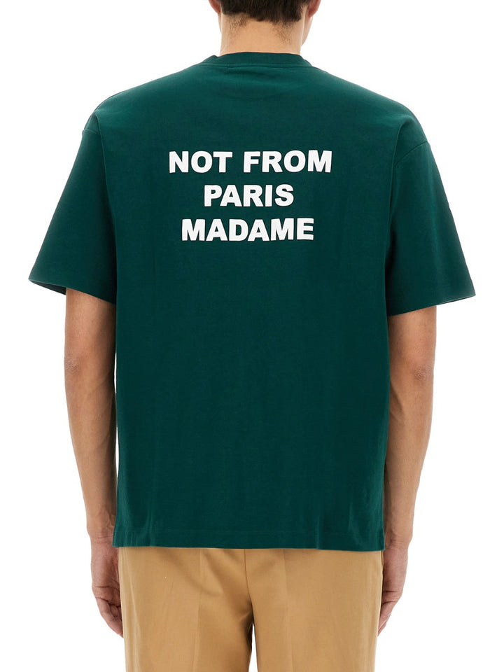 Drôle De Monsieur T shirts - Green | Wanan Luxury