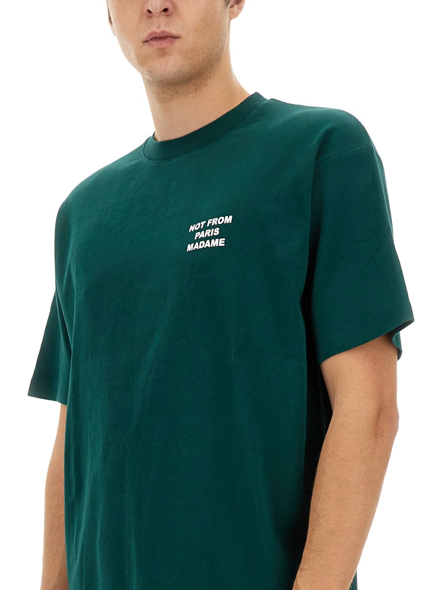 Drôle De Monsieur T shirts - Green | Wanan Luxury