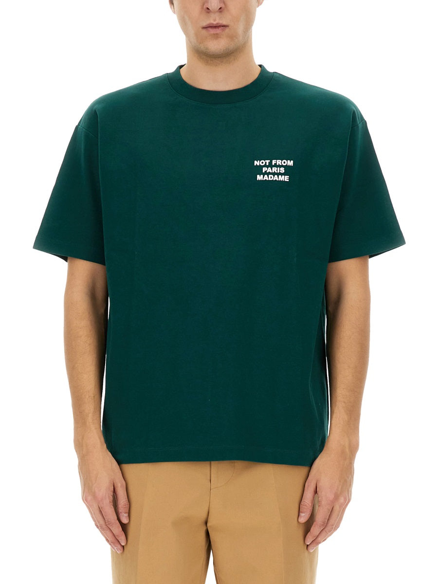 Drôle De Monsieur T shirts - Green | Wanan Luxury