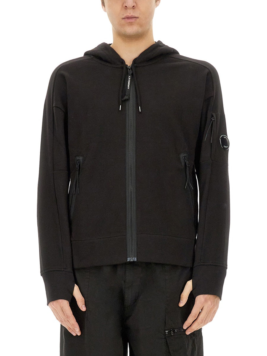 C.P. Company Sweatshirts - Black | Wanan Luxury