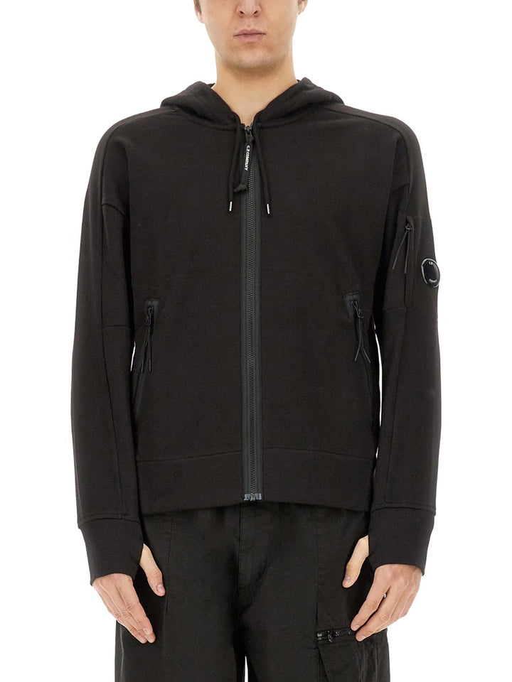 C.P. Company Sweatshirts - Black | Wanan Luxury