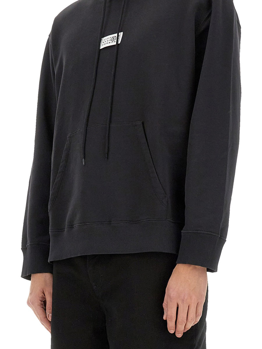 MM6 Maison Margiela Sweatshirts - Black | Wanan Luxury