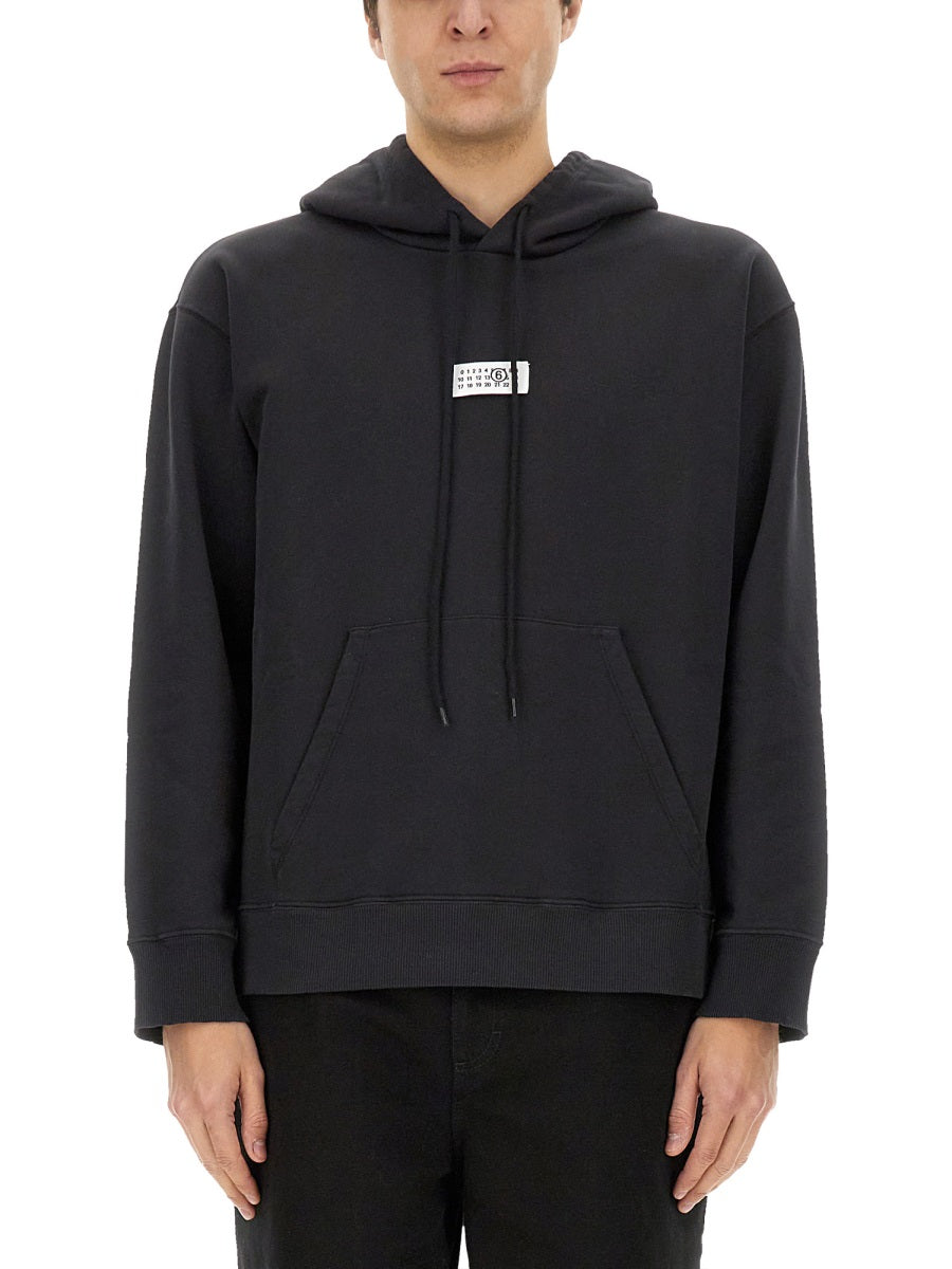 MM6 Maison Margiela Sweatshirts - Black | Wanan Luxury