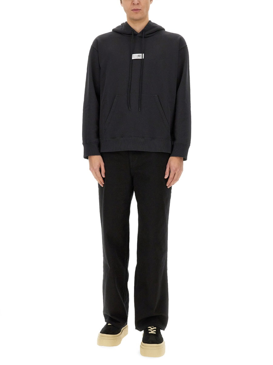 MM6 Maison Margiela Sweatshirts - Black | Wanan Luxury