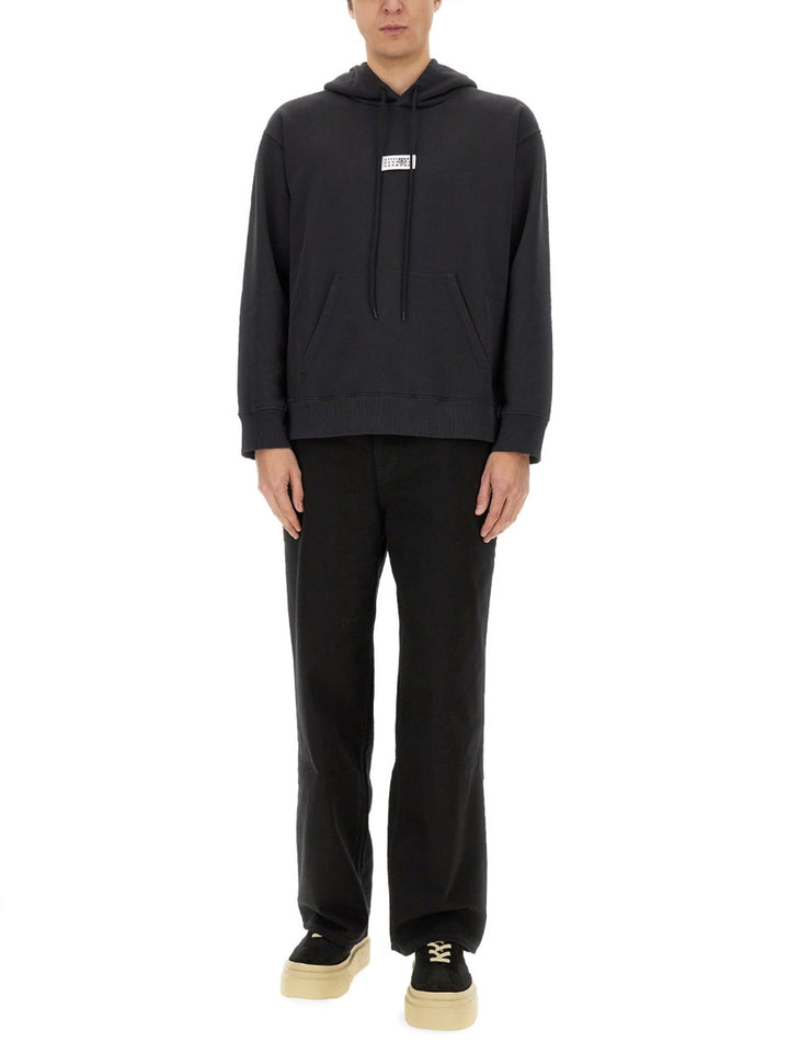 MM6 Maison Margiela Sweatshirts - Black | Wanan Luxury