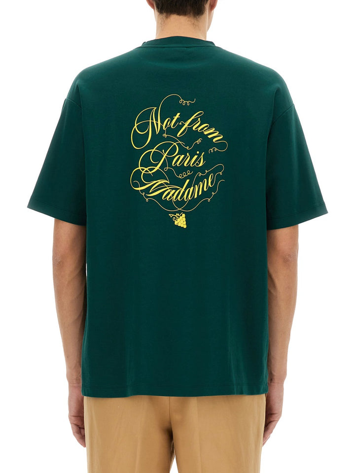 Drôle De Monsieur T shirts - Green | Wanan Luxury