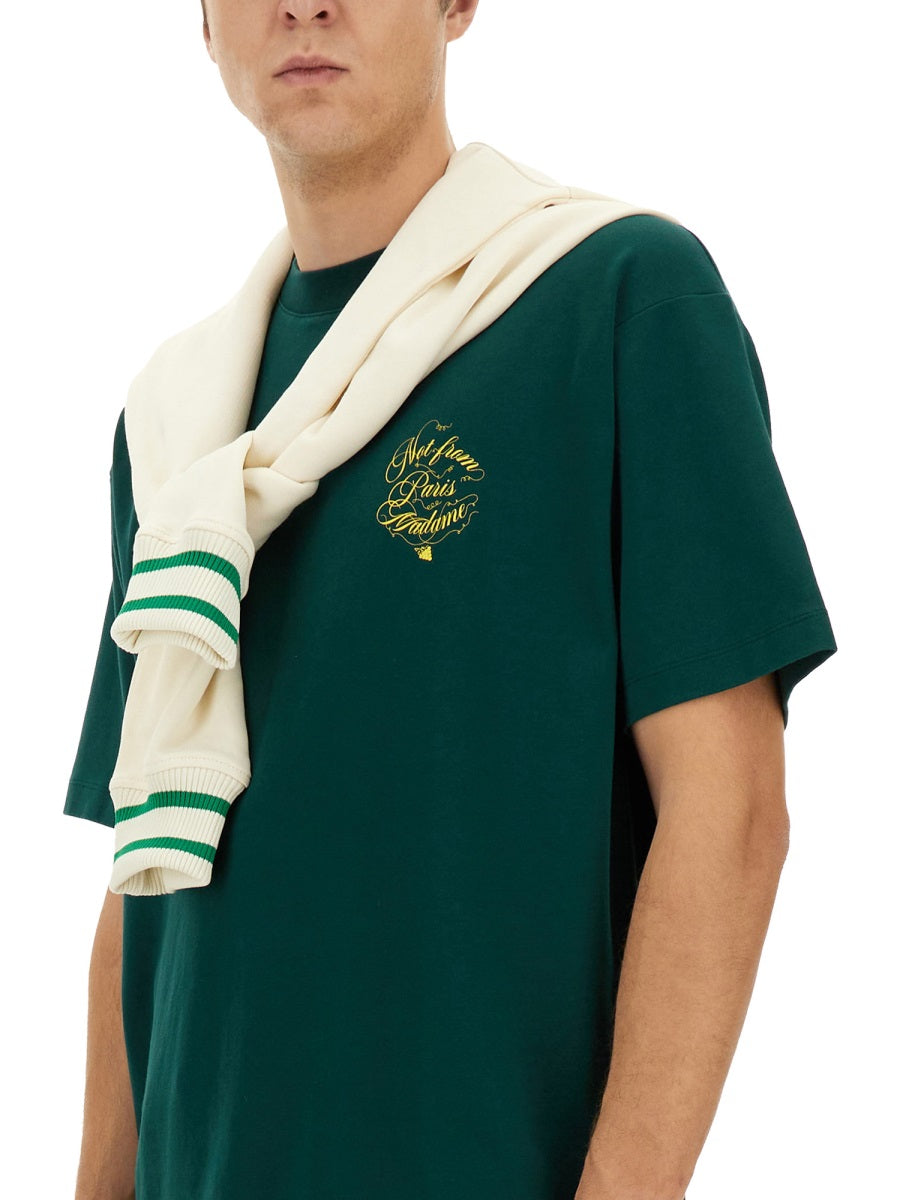 Drôle De Monsieur T shirts - Green | Wanan Luxury