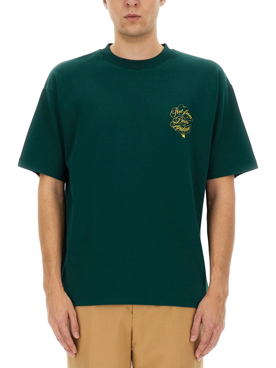 Drôle De Monsieur T shirts - Green | Wanan Luxury