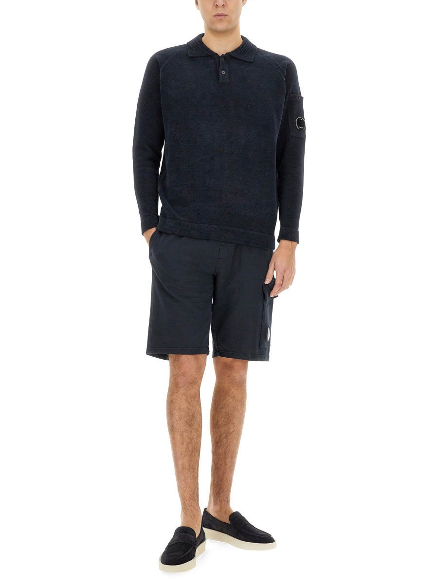 C.P. Company Shorts - Blue | Wanan Luxury