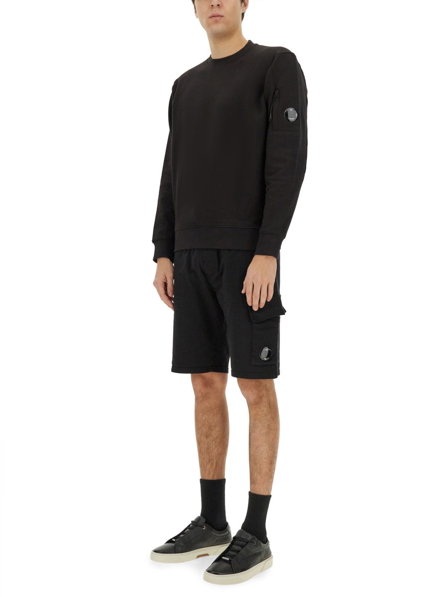 C.P. Company Shorts - Black | Wanan Luxury