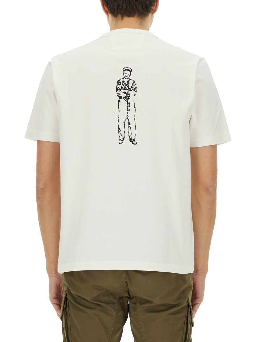 C.P. Company T shirts - White | Wanan Luxury