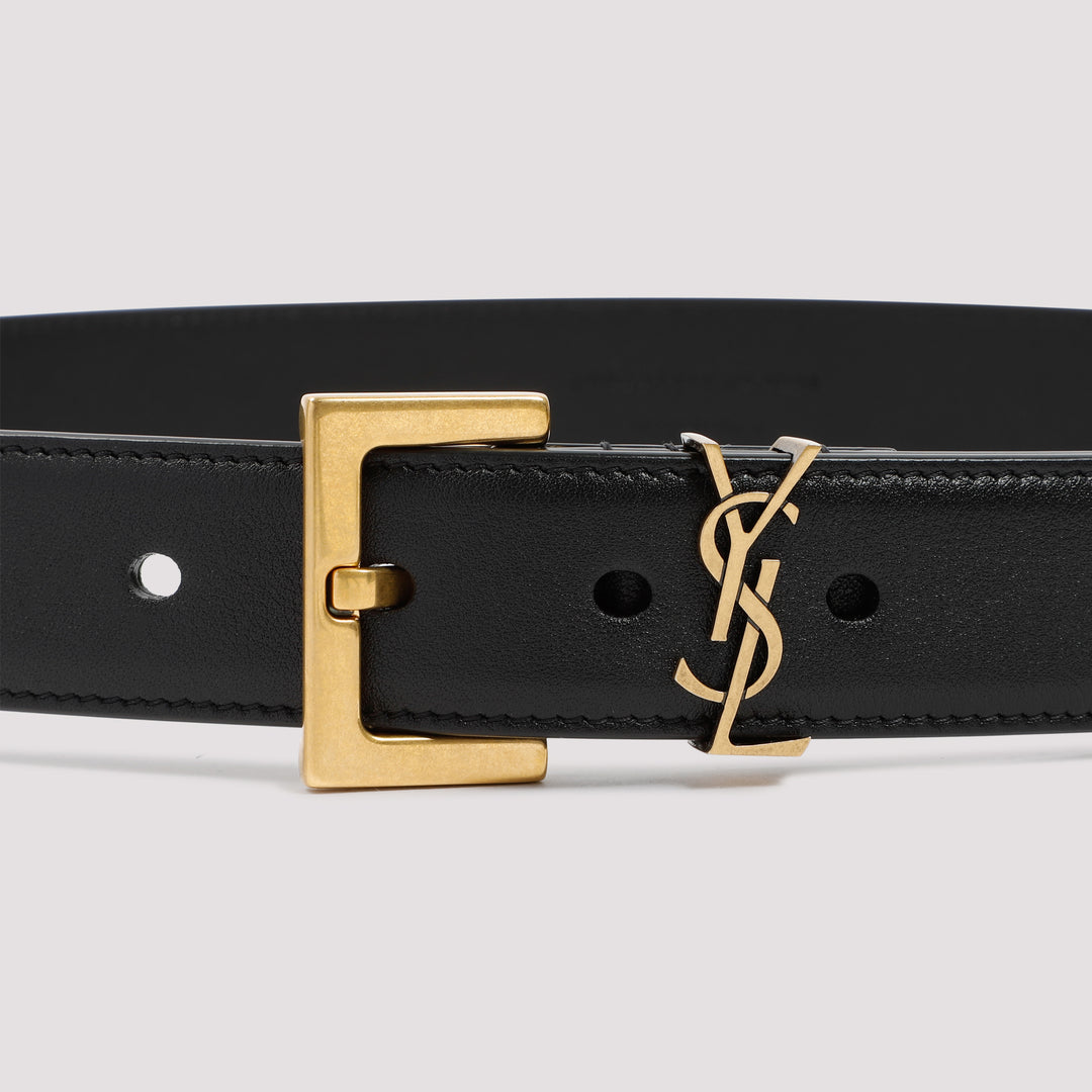 Saint Laurent Belts - Black | a3738a9f11bcd26028b1b6734df05fe1a6f3ce05