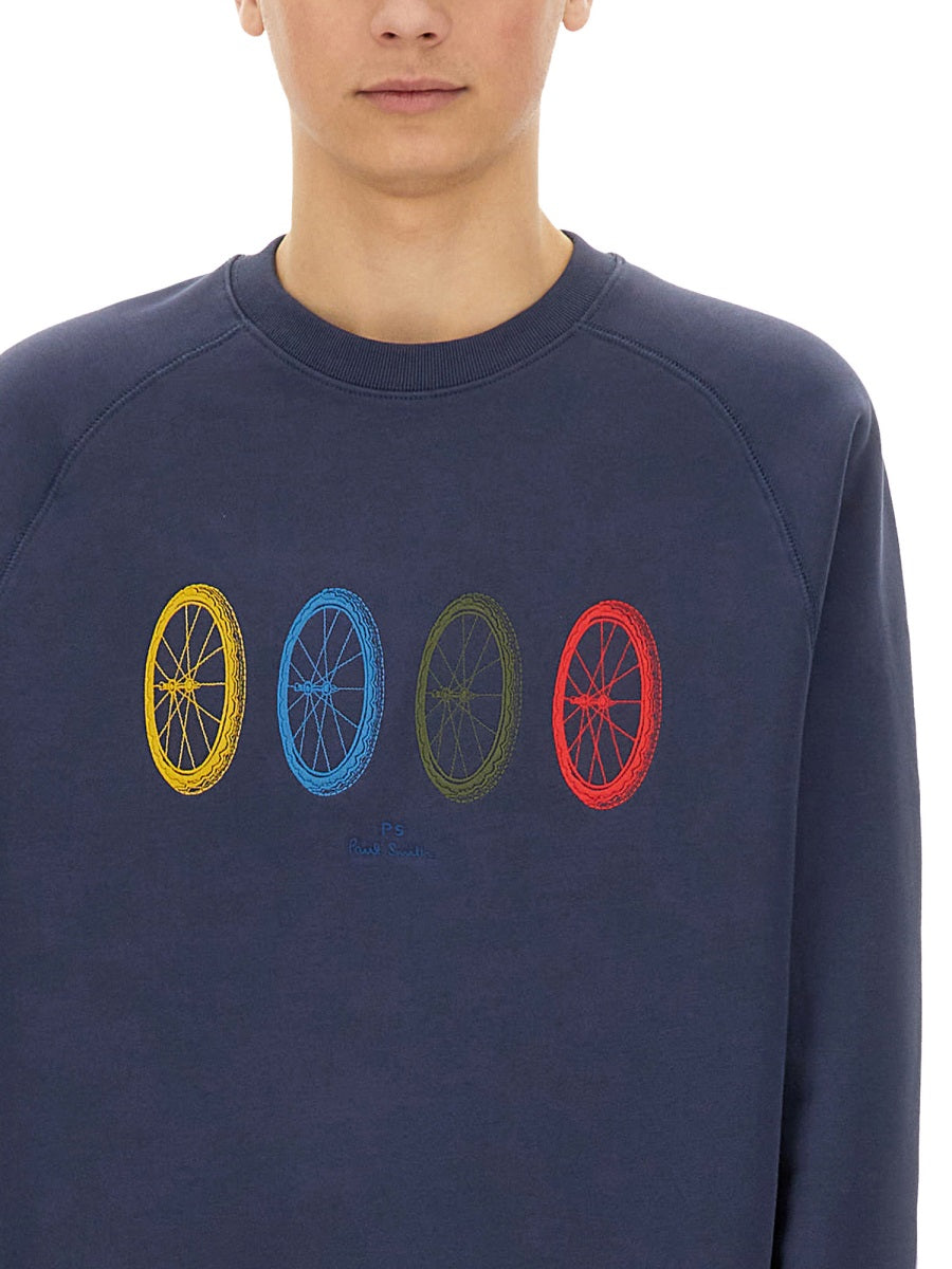 Ps Paul Smith Sweatshirts - Blue | Wanan Luxury