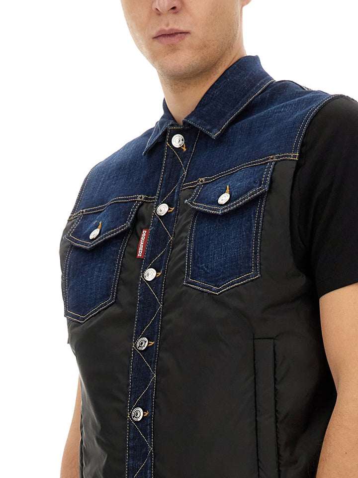 Dsquared2 Gilet - Blue | Wanan Luxury