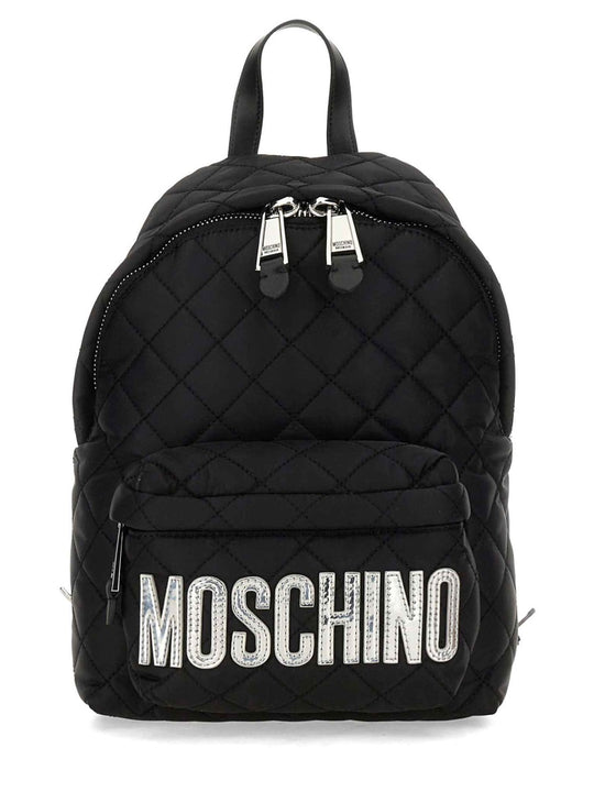 Quilted Nylon Backpack