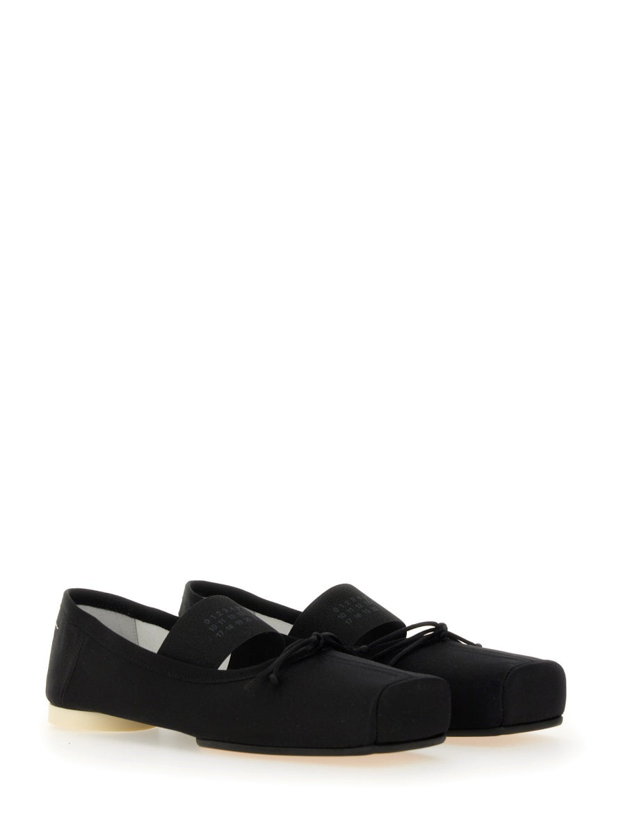 MM6 Maison Margiela Flat Shoes - Black | Wanan Luxury
