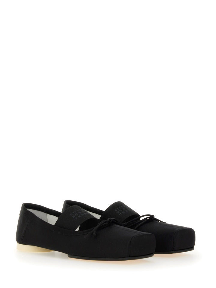 MM6 Maison Margiela Flat Shoes - Black | Wanan Luxury