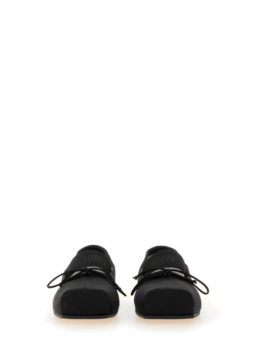 MM6 Maison Margiela Flat Shoes - Black | Wanan Luxury