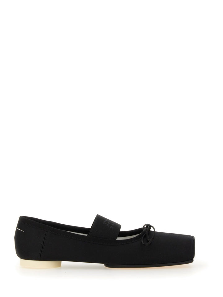 MM6 Maison Margiela Flat Shoes - Black | Wanan Luxury