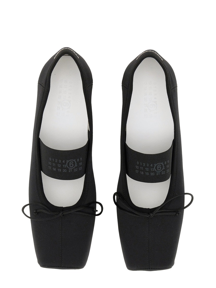 MM6 Maison Margiela Flat Shoes - Black | Wanan Luxury