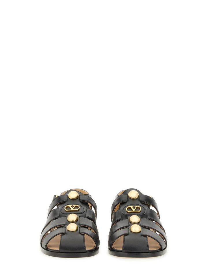 Valentino Garavani Sandals - Black | Wanan Luxury