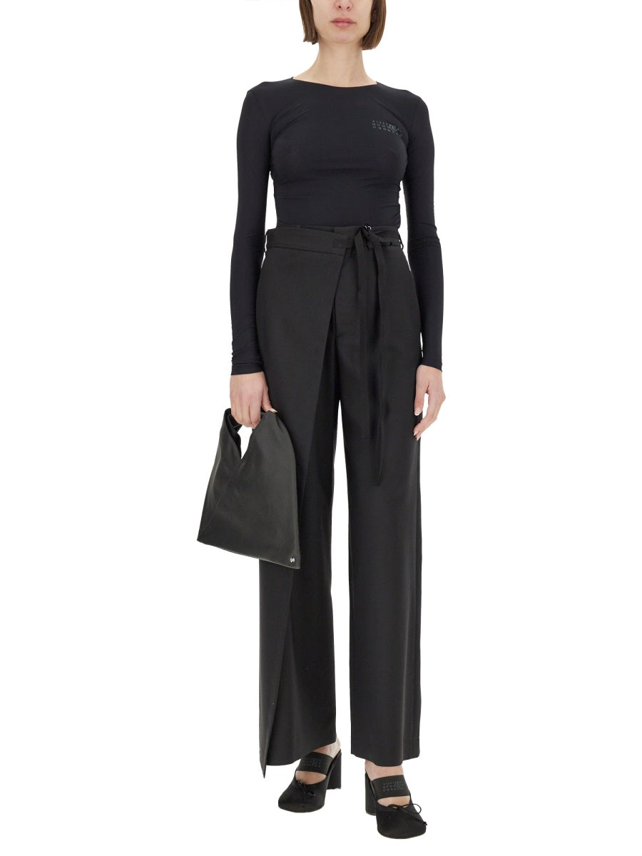 MM6 Maison Margiela Tops - Black | Wanan Luxury